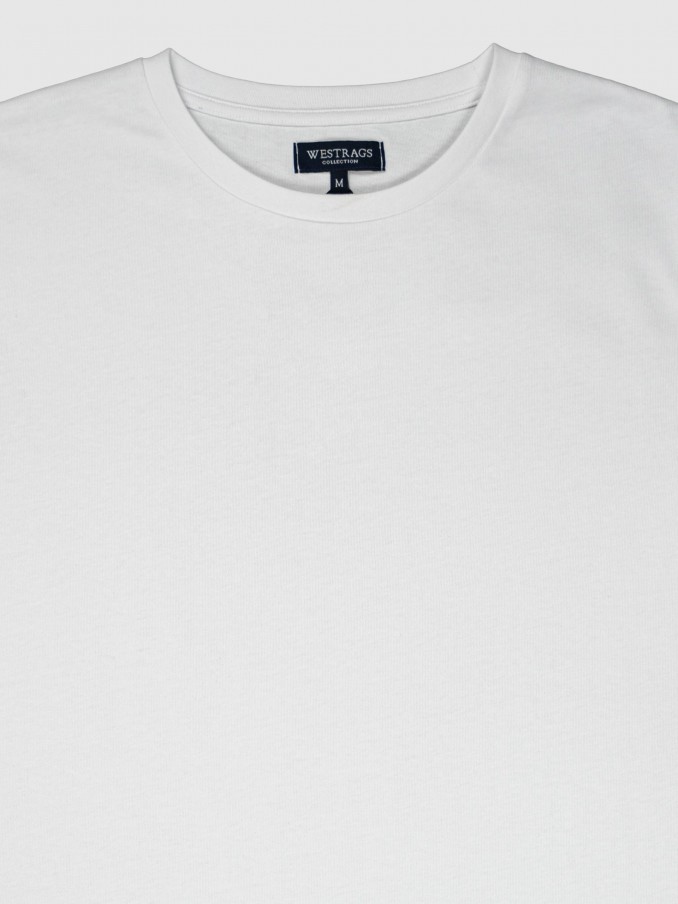 T-Shirt Man White Westrags