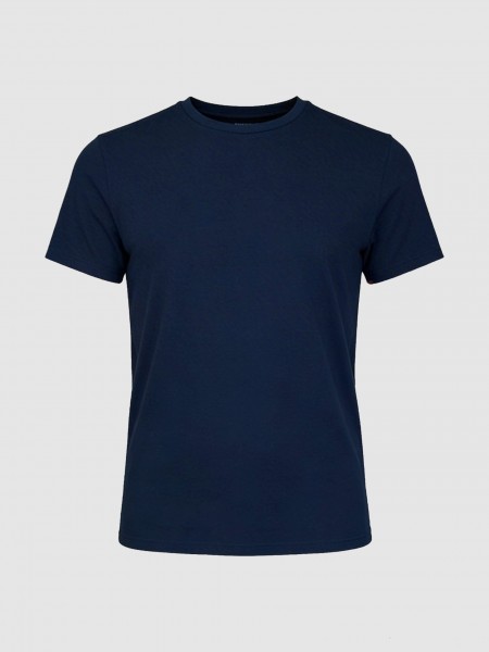 T-Shirt Man Navy Blue Westrags