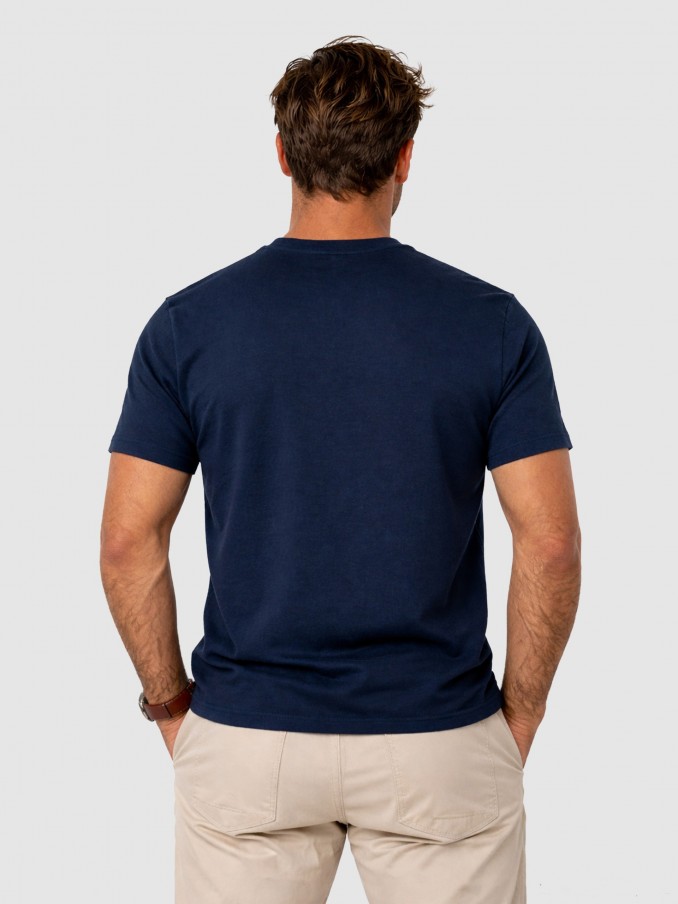 T-Shirt Man Navy Blue Westrags