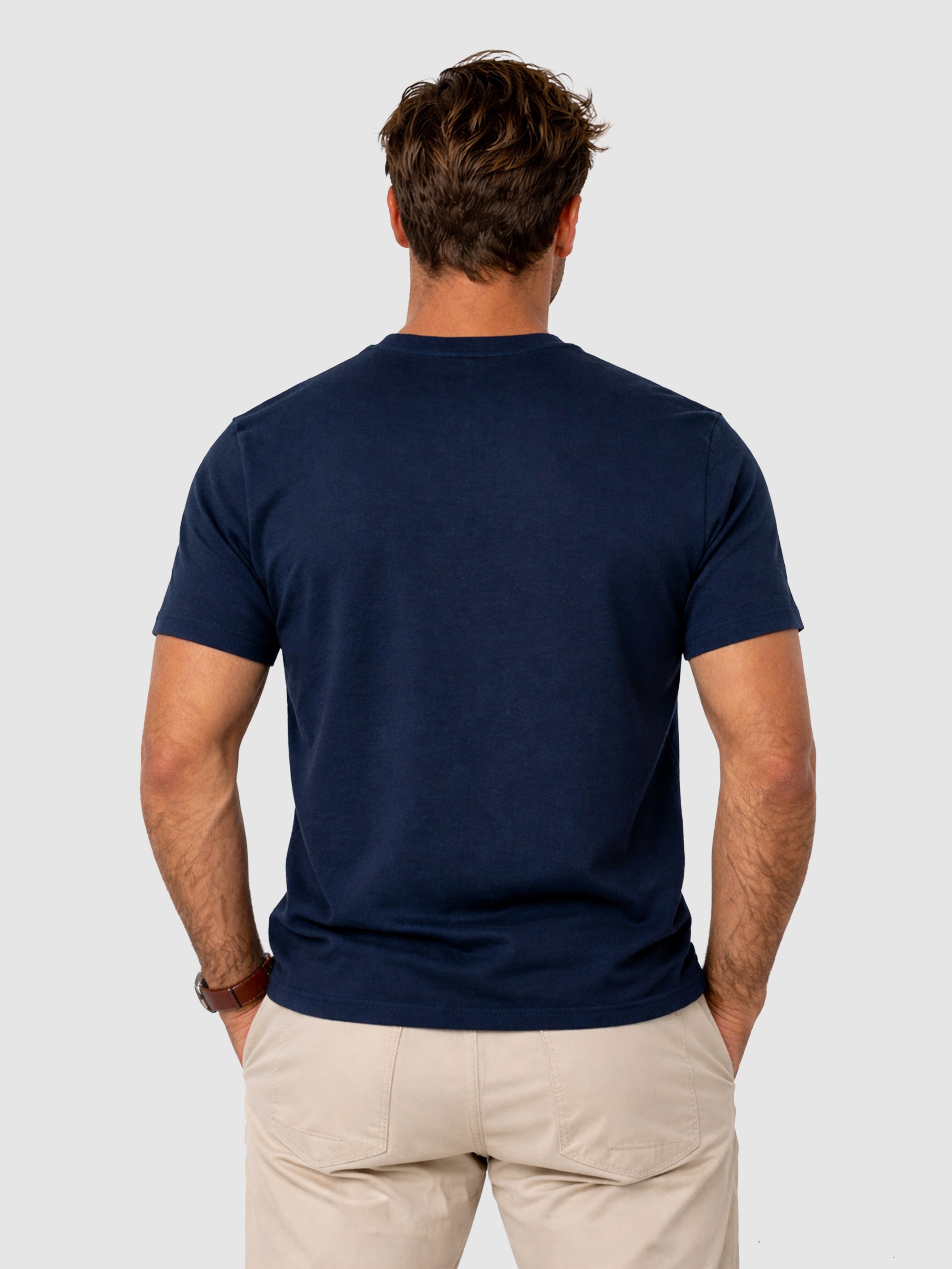 T-Shirt Man Navy Blue Westrags