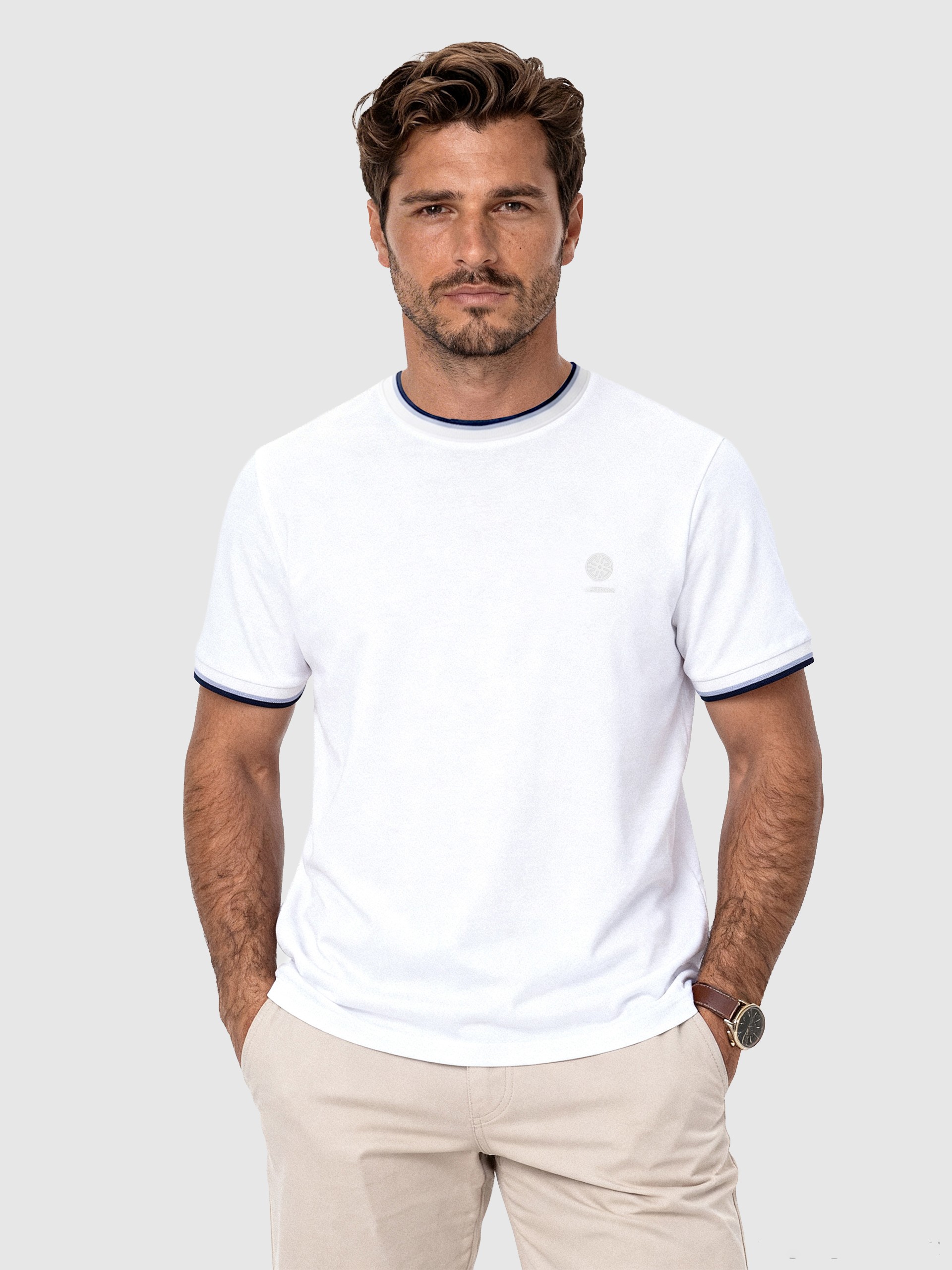 T-Shirt Man White Westrags