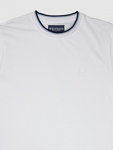 T-Shirt Man White Westrags
