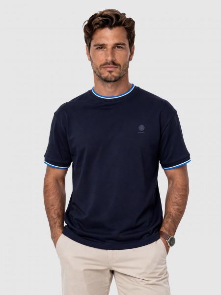 T-Shirt Man Navy Blue Westrags