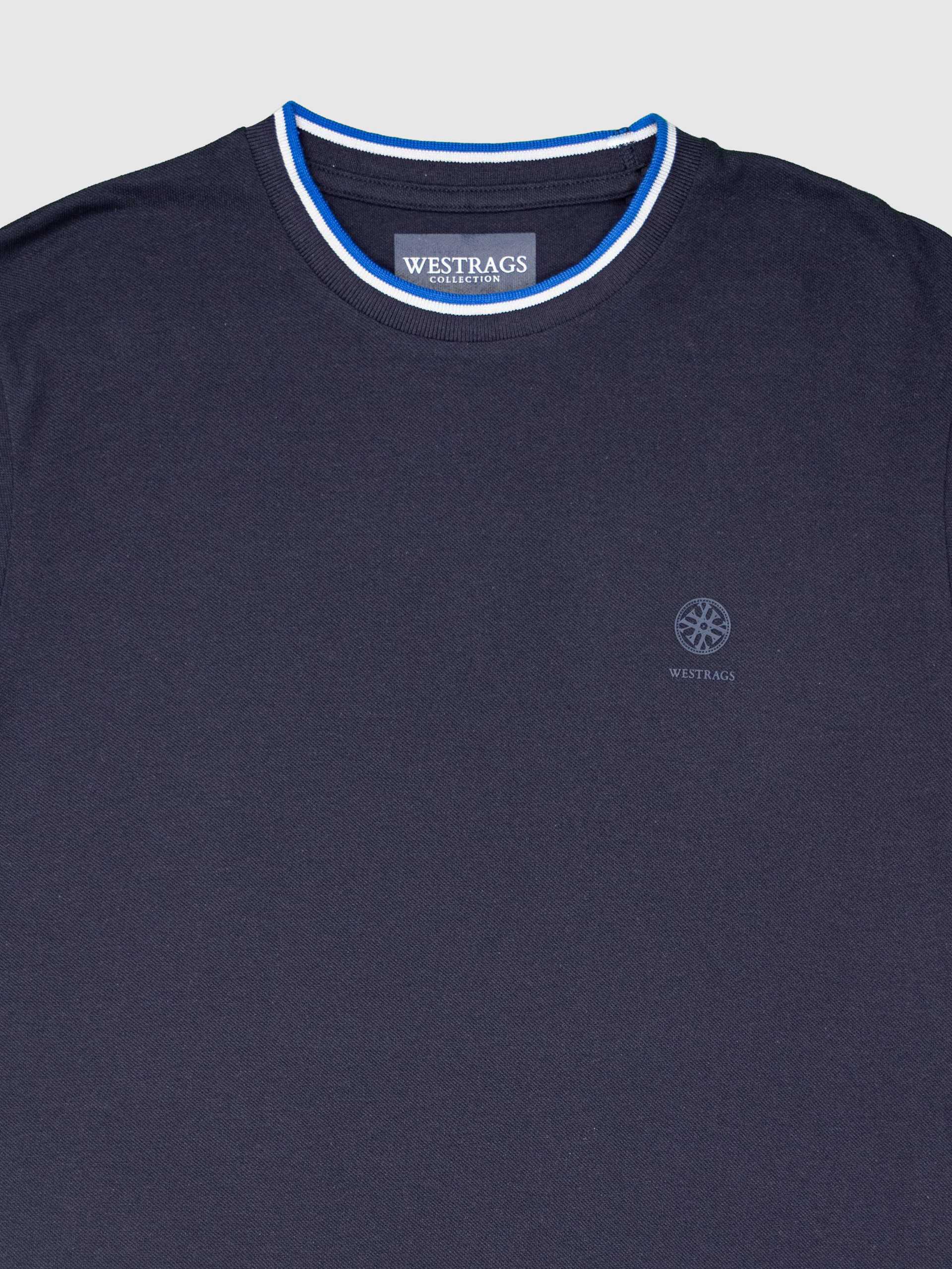 T-Shirt Man Navy Blue Westrags