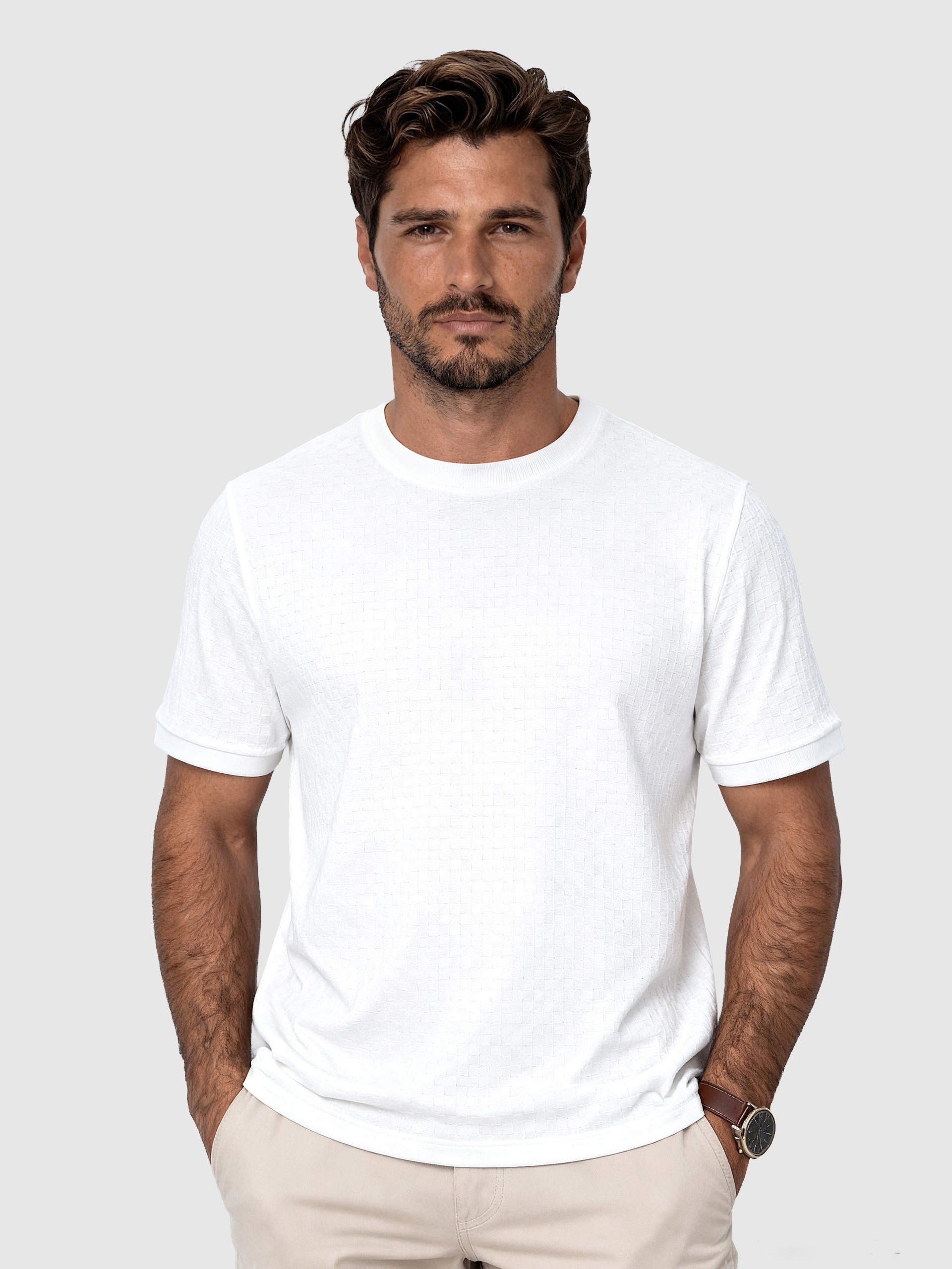T-Shirt Man White Westrags