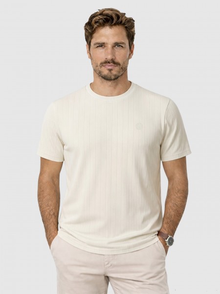 T-Shirt Man Cream Westrags
