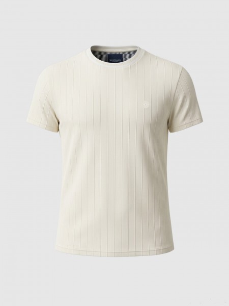 T-Shirt Man Cream Westrags