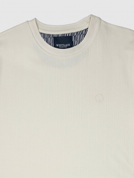 T-Shirt Man Cream Westrags