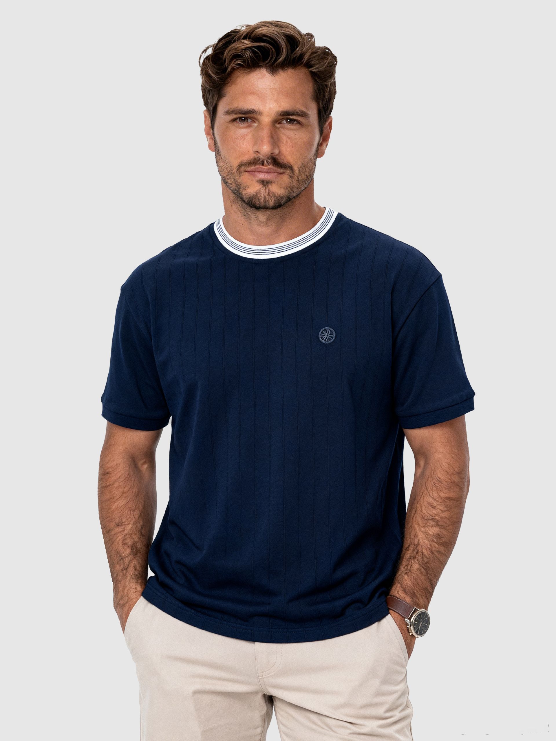 T-Shirt Man Navy Blue Westrags