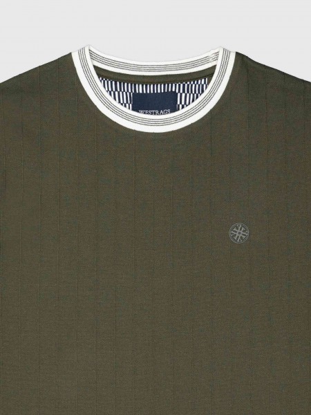 T-Shirt Man Green Westrags T-Shirt Man Green Westrags