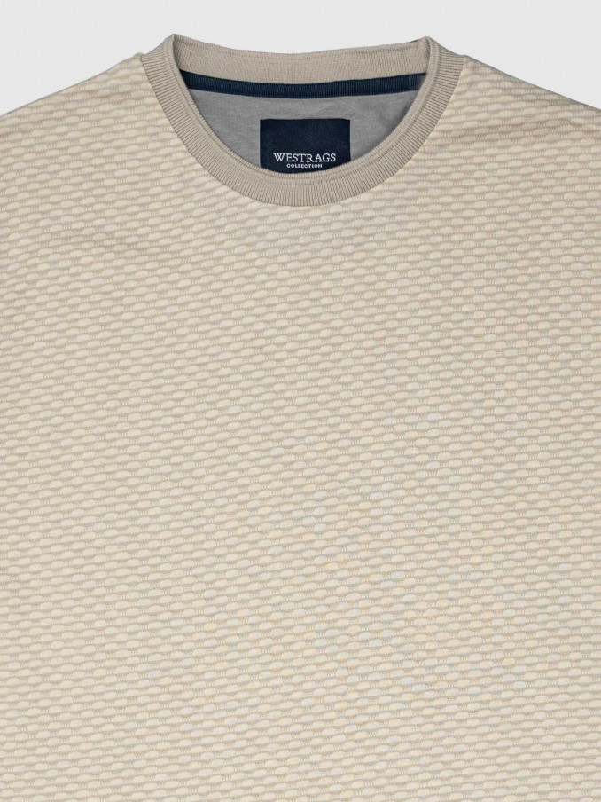 T-Shirt Man Cream Westrags