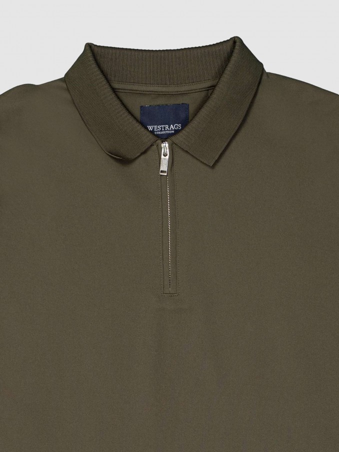 Polo Shirt Man Dark Green Westrags