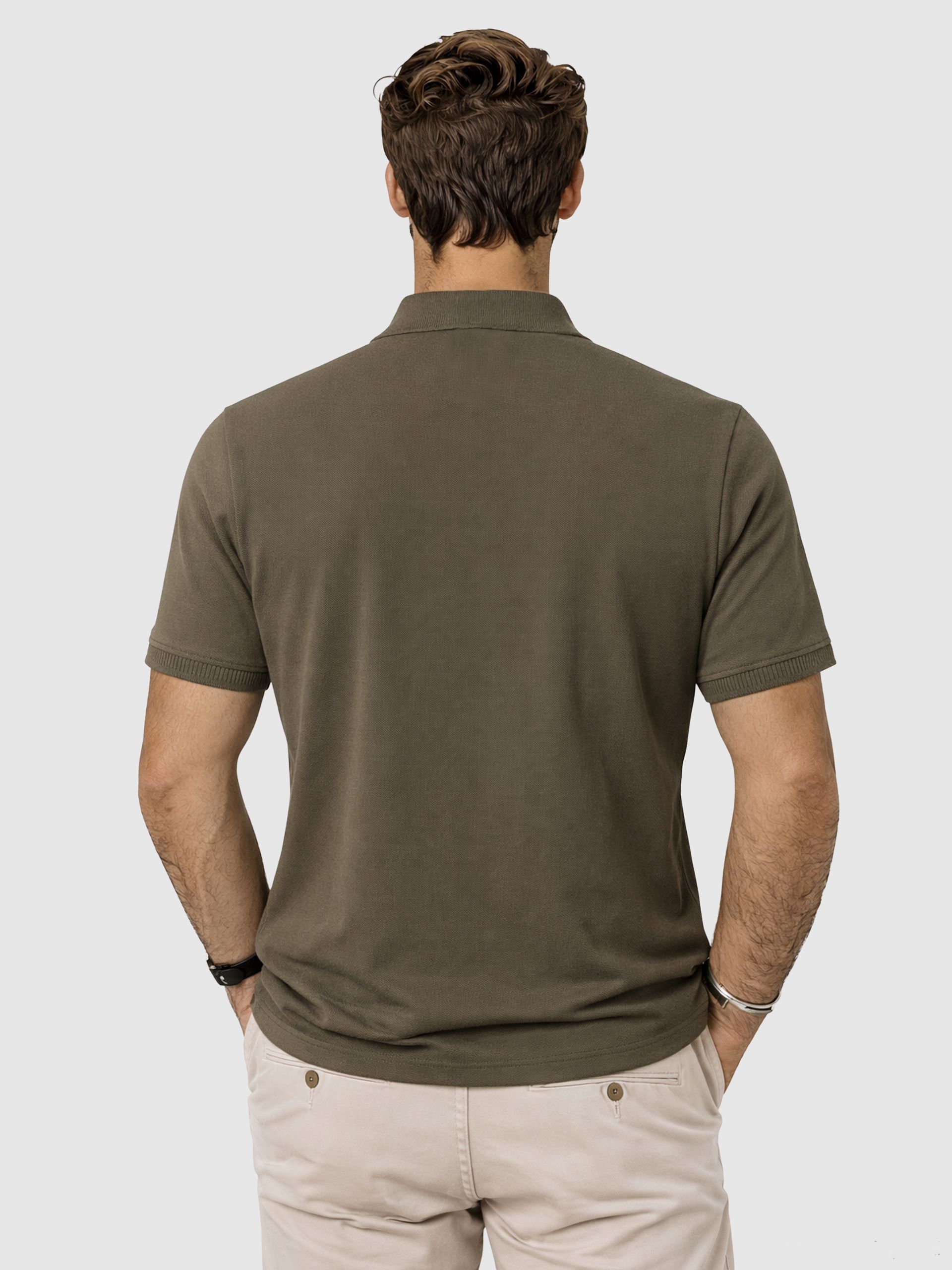 Polo Shirt Man Dark Green Westrags