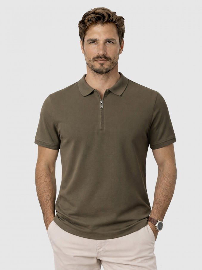 Polo Shirt Man Dark Green Westrags