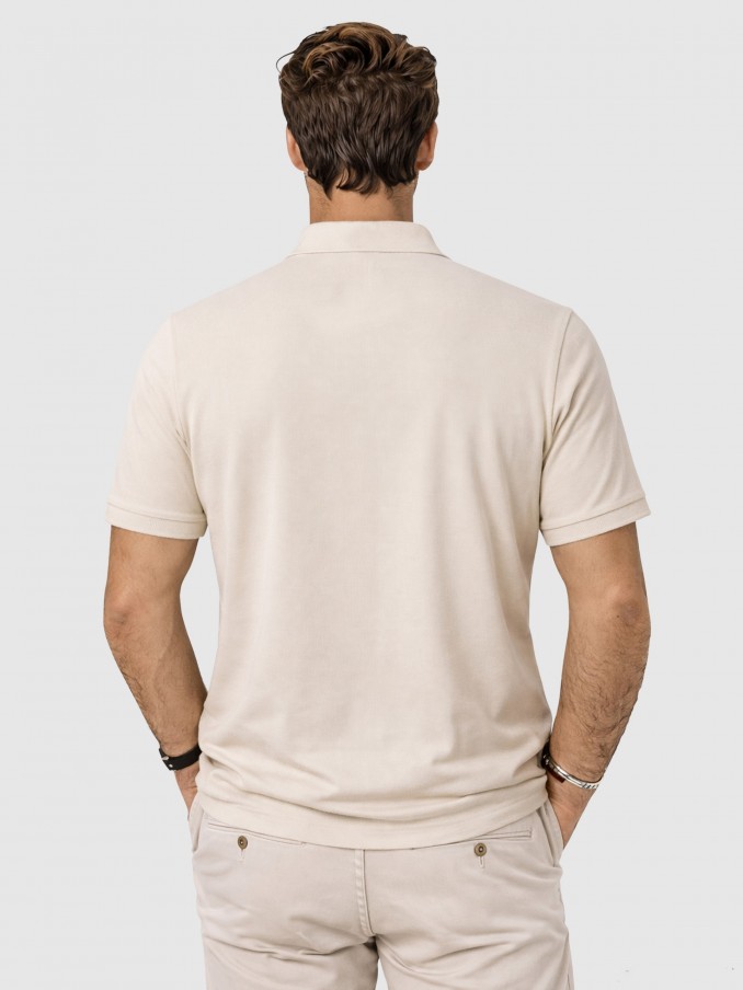 Polo Shirt Man Cream Westrags
