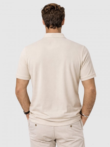 Polo Shirt Man Cream Westrags