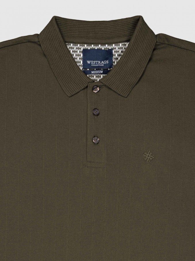 Polo Shirt Man Dark Green Westrags