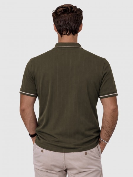 Polo Shirt Man Dark Green Westrags Polo Shirt Man Dark Green Westrags