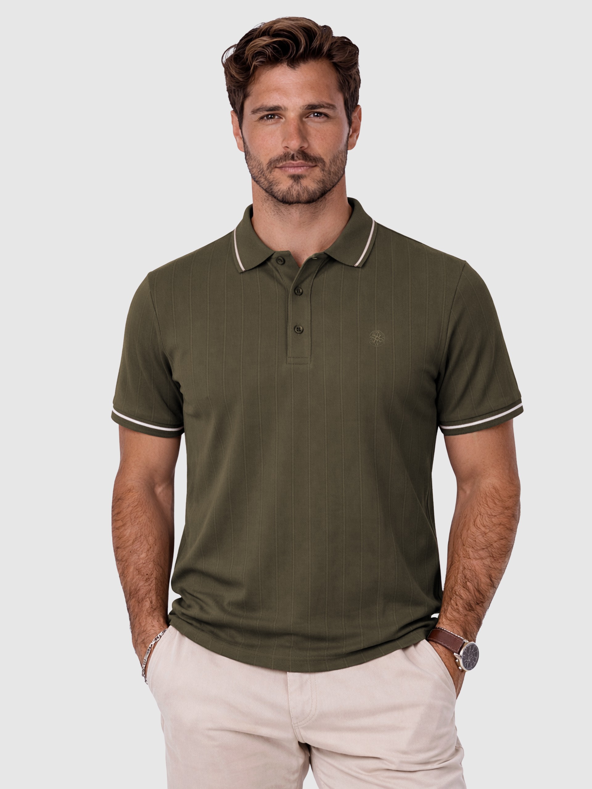Polo Shirt Man Dark Green Westrags