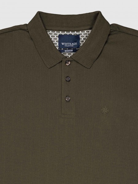 Polo Shirt Man Dark Green Westrags Polo Shirt Man Dark Green Westrags