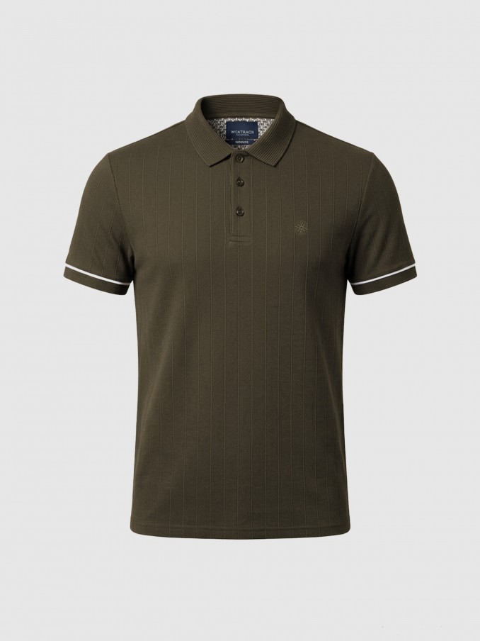 Polo Shirt Man Dark Green Westrags