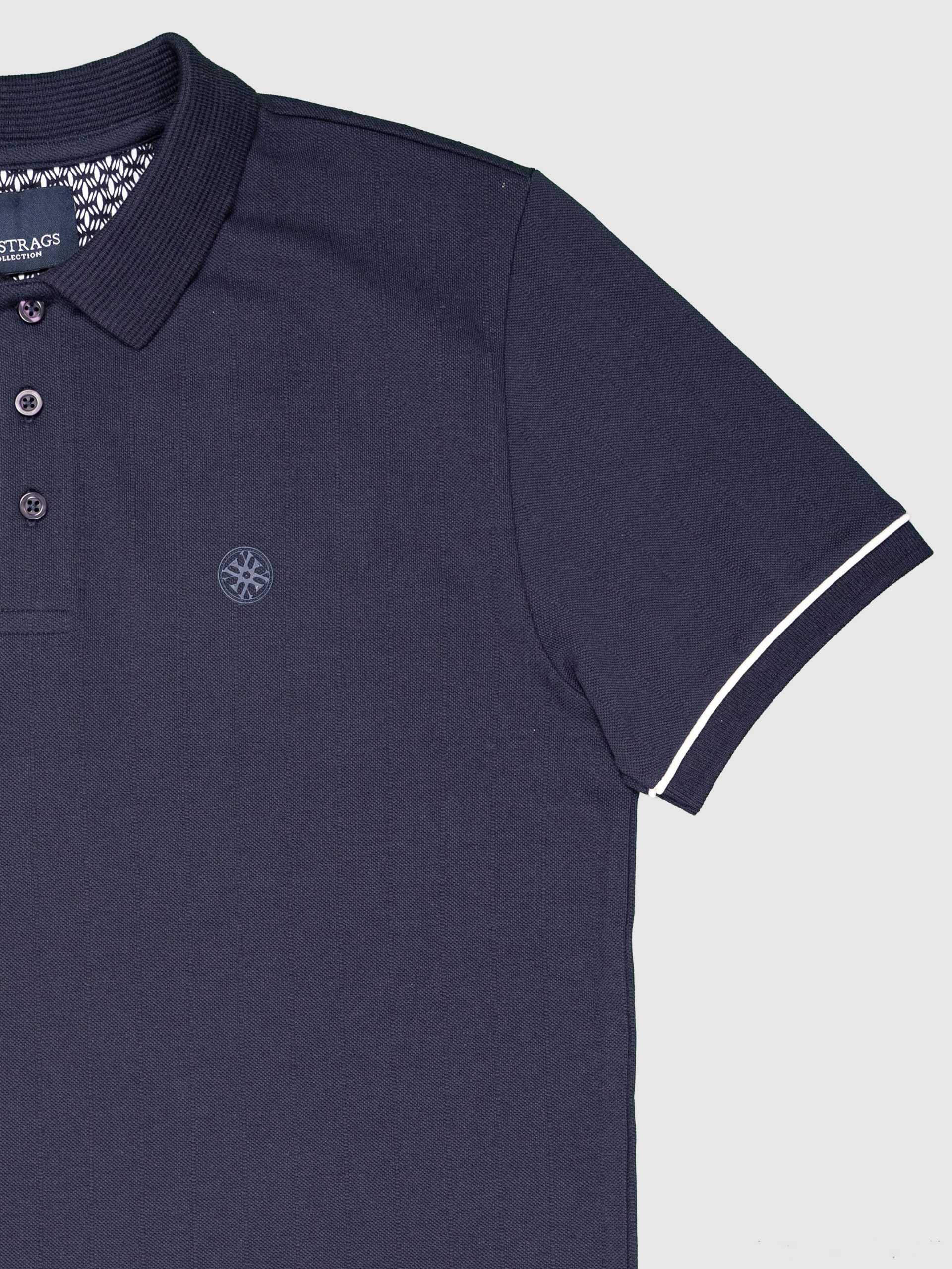 Polo Shirt Man Navy Blue Westrags