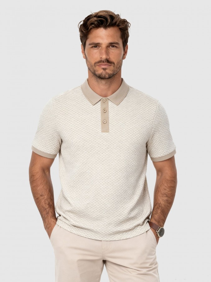 Polo Shirt Man Cream Westrags