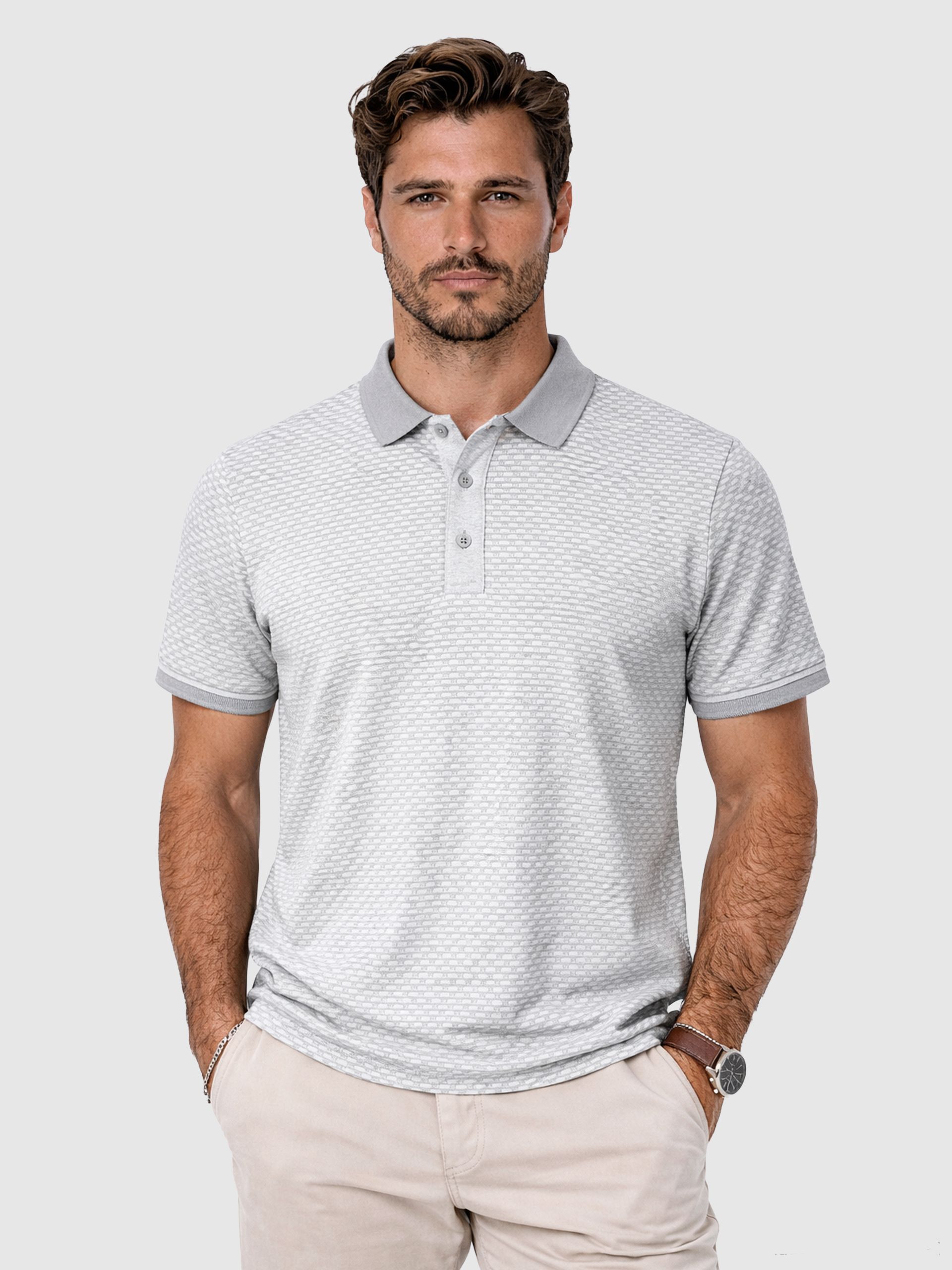 Polo Shirt Man Green Water Westrags
