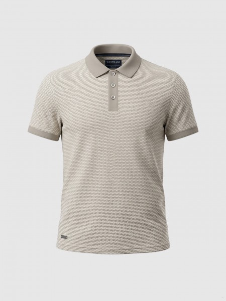 Polo Shirt Man Cream Westrags