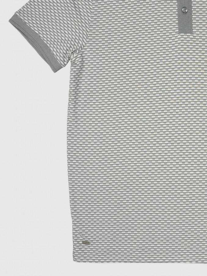 Polo Shirt Man Green Water Westrags