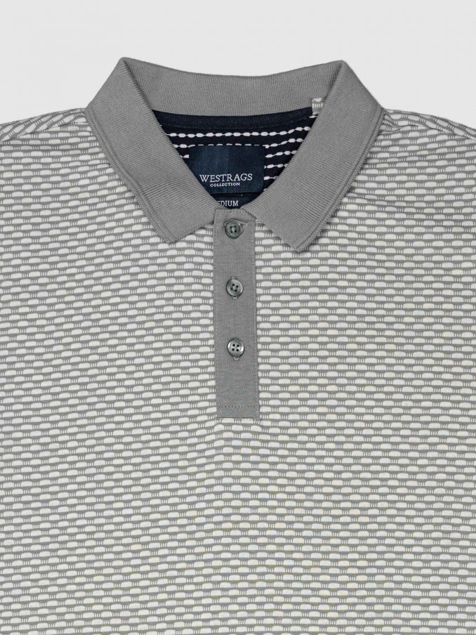 Polo Shirt Man Green Water Westrags