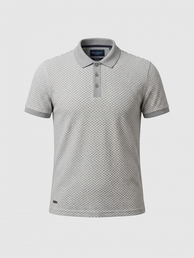 Polo Shirt Man Green Water Westrags