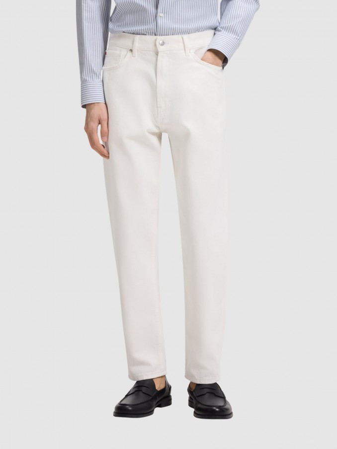 Jeans Man Cream Hugo Boss