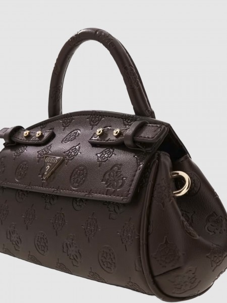 Carteira Guess Mulher Diana Mini Top Handle Flap Carteira Guess Mulher Diana Mini Top Handle Flap