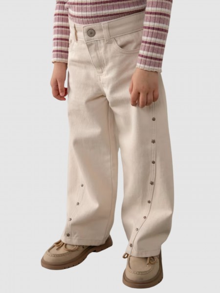Pants Girl Cream Mayoral