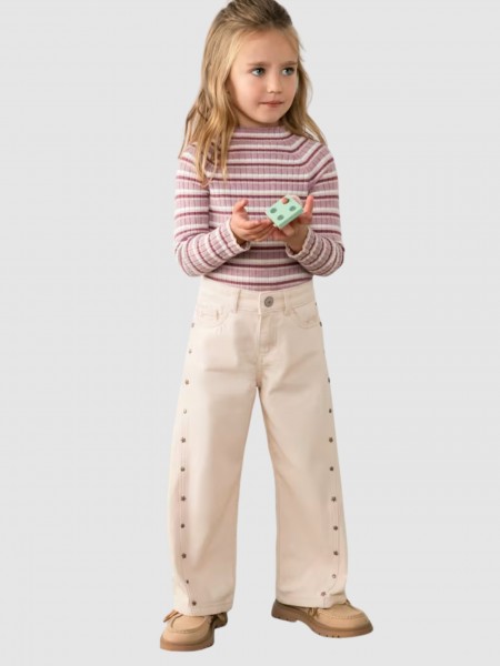 Pants Girl Cream Mayoral