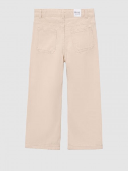 Pants Girl Cream Mayoral
