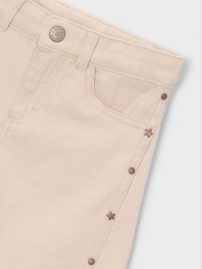 Pants Girl Cream Mayoral