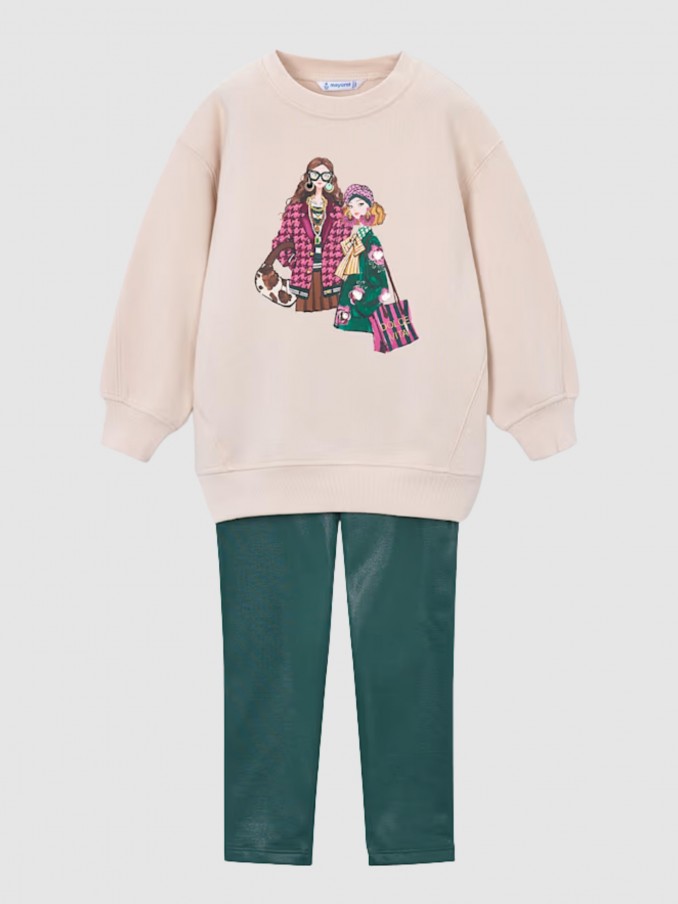 Set Girl Dark Green Mayoral
