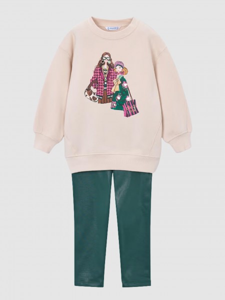 Set Girl Dark Green Mayoral