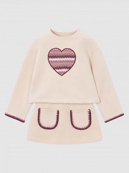 Conjunto 2 Peças Mayoral Menina Conj. Saia Felpa Conjunto 2 Peças Mayoral Menina Conj. Saia Felpa