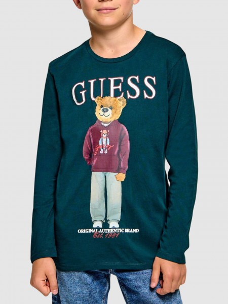Camisola Guess Menino Ls T-Shirt