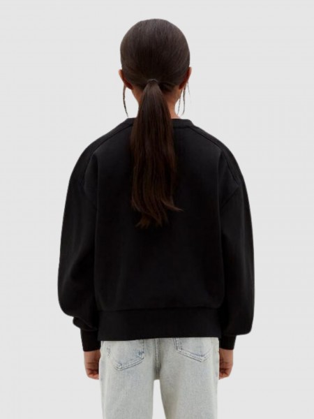 Sweatshirt Calvin Klein Menina Ck Logo Fashion Sweatshirt