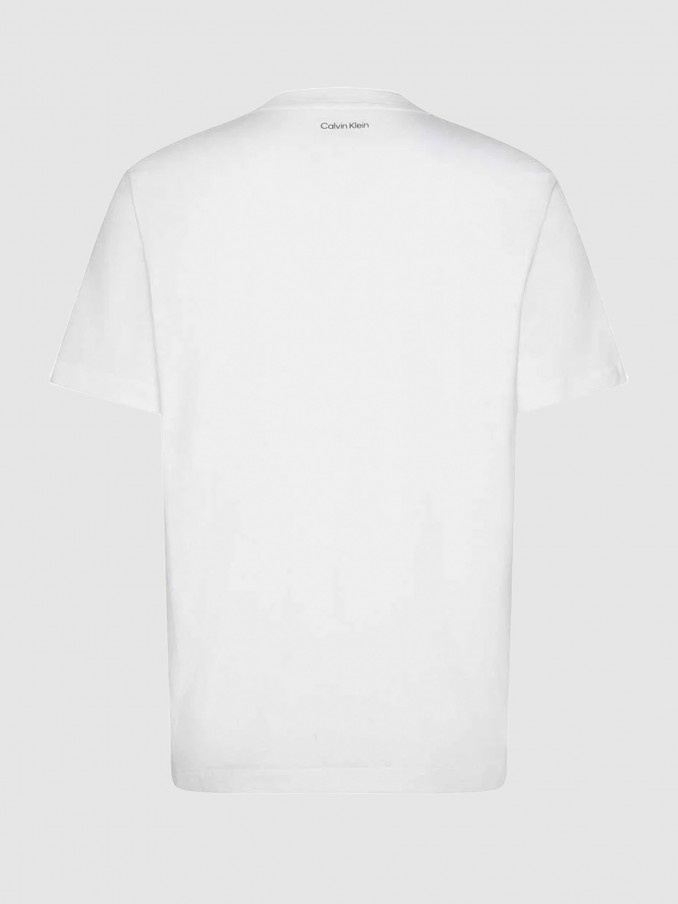 T-Shirt Calvin Klein Mulher 20S March Graphic Seasonal Fashi