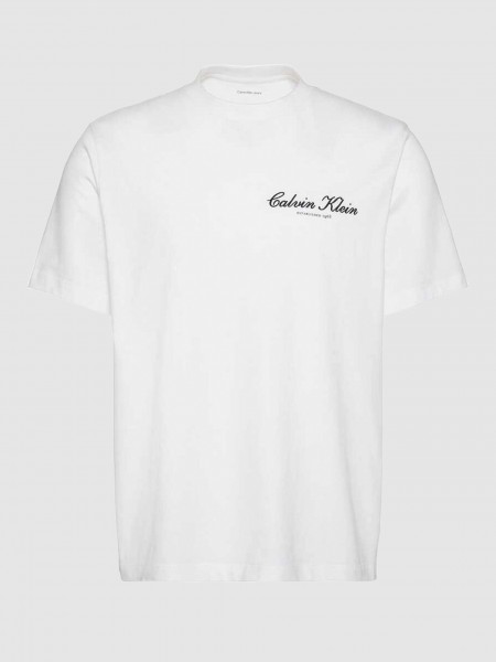 T-Shirt Calvin Klein Mulher 20S March Graphic Seasonal Fashi