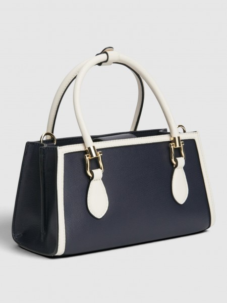 Mala Tommy Hilfiger Mulher Th Grace Mini Satchel Col Block Mala Tommy Hilfiger Mulher Th Grace Mini Satchel Col Block