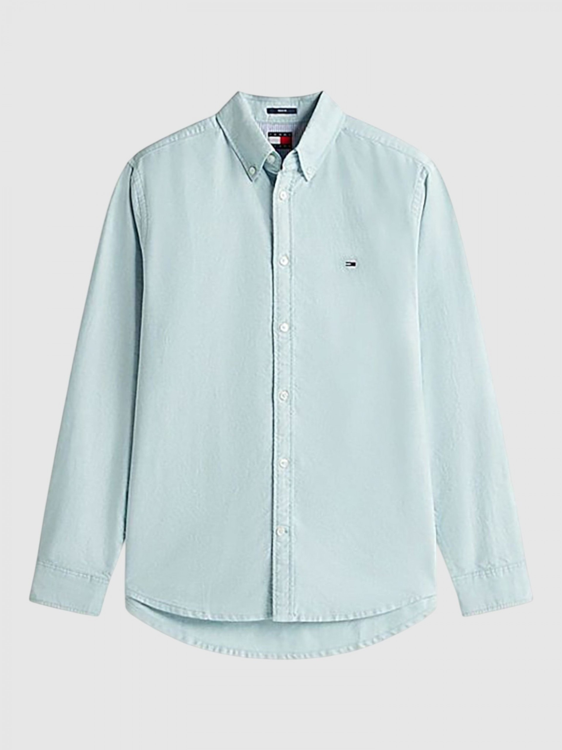 Shirt Man Light Green Tommy Jeans