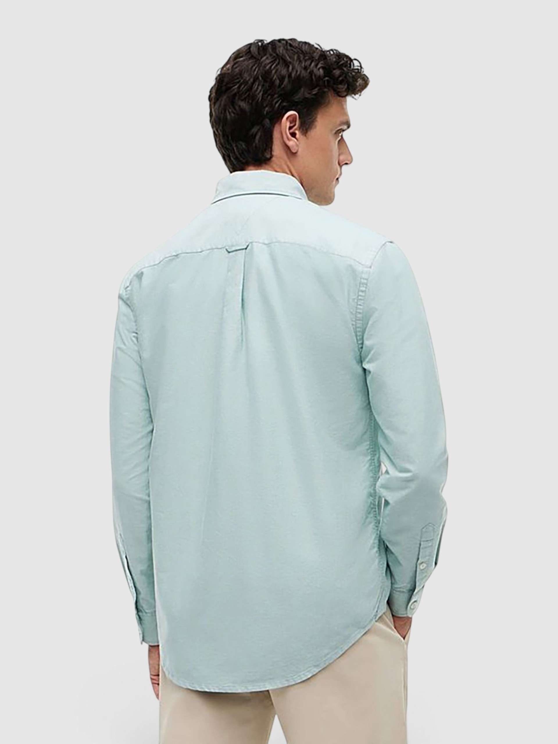 Shirt Man Light Green Tommy Jeans