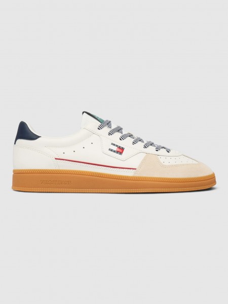 Sapatilha Tommy Jeans Homem The Greenwhch Edge Leather