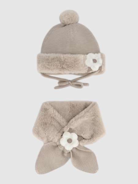 Set Baby Girl Beige Mayoral